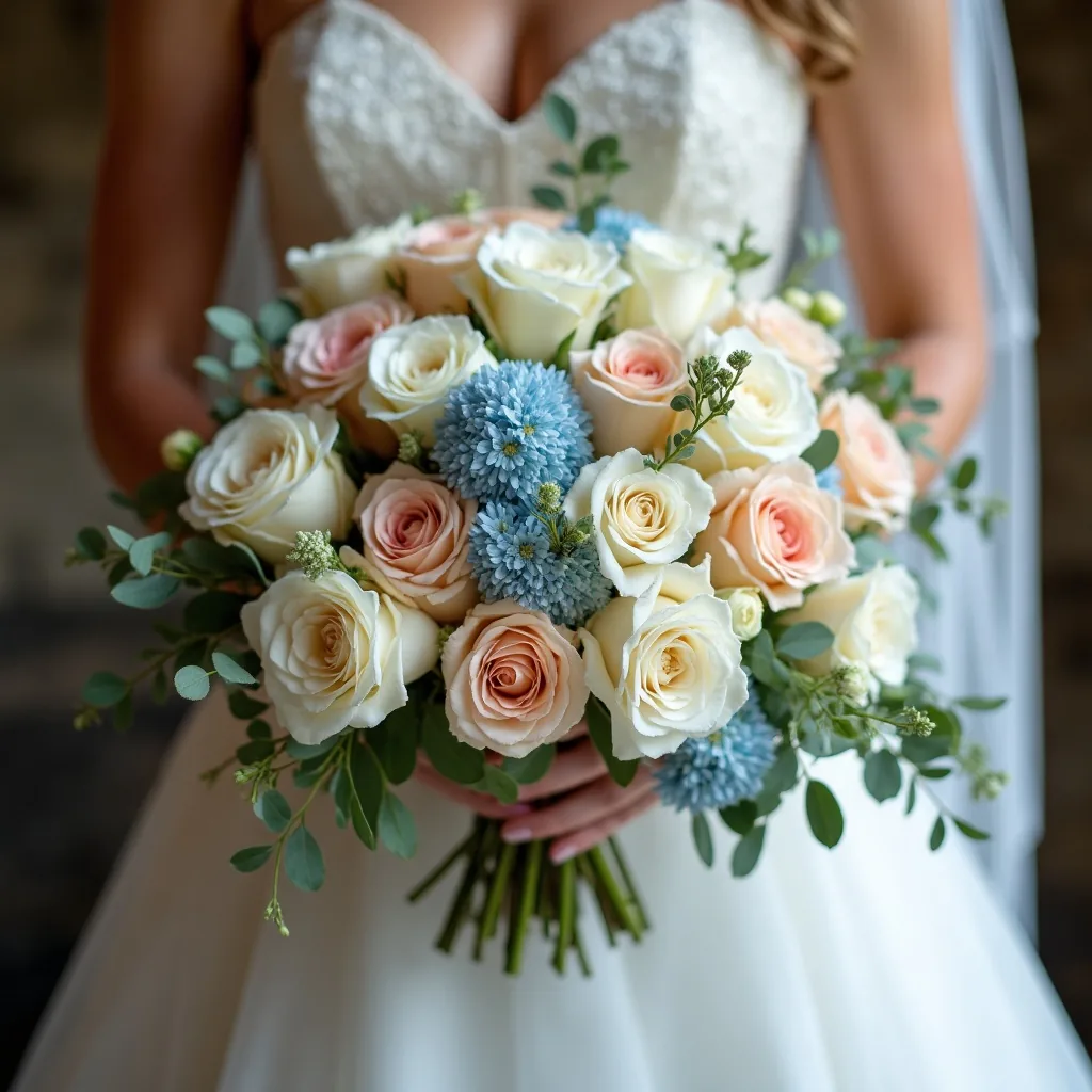 Concepto: El ramo para una boda bridgerton (IA)